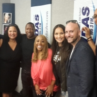 Rosalee gets lots of love in at iHeart Media Philly with Nat Martin, Double M, DJ Doc B (Power 99), Patty Jackson (WDAS), Rosalee, Darren Sher and DC (OM of WDAS & Power 99)