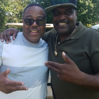 Khalil Lundy (Force M.D.'s) with DJ G-Spot