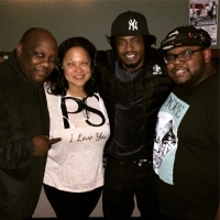 Lamonte Hayes of Big Willie Promotions, Double M and Mr. Lee G with DJ Dez