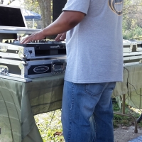 DJ G-Spot Spinning at the Mendel Reunion Picnic