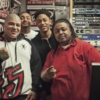 Lil George at Power 92 Chicago with Real T, Sean Dale and ChiBlizz