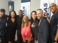 Rosalee gets lots of love in at iHeart Media Philly with Nat Martin, Double M, DJ Doc B (Power 99), Patty Jackson (WDAS), Rosalee, Darren Sher and DC (OM of WDAS & Power 99)