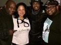 Lamonte Hayes of Big Willie Promotions, Double M and Mr. Lee G with DJ Dez