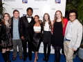 Tommy Devon at the Morgan Stanley Teen Talent Showcase with MC Adrienne Bailon