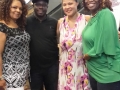 Norma DeShields, Patrick Noble Allen of Noble Promotions and Recording Artist, Sheree Boyd